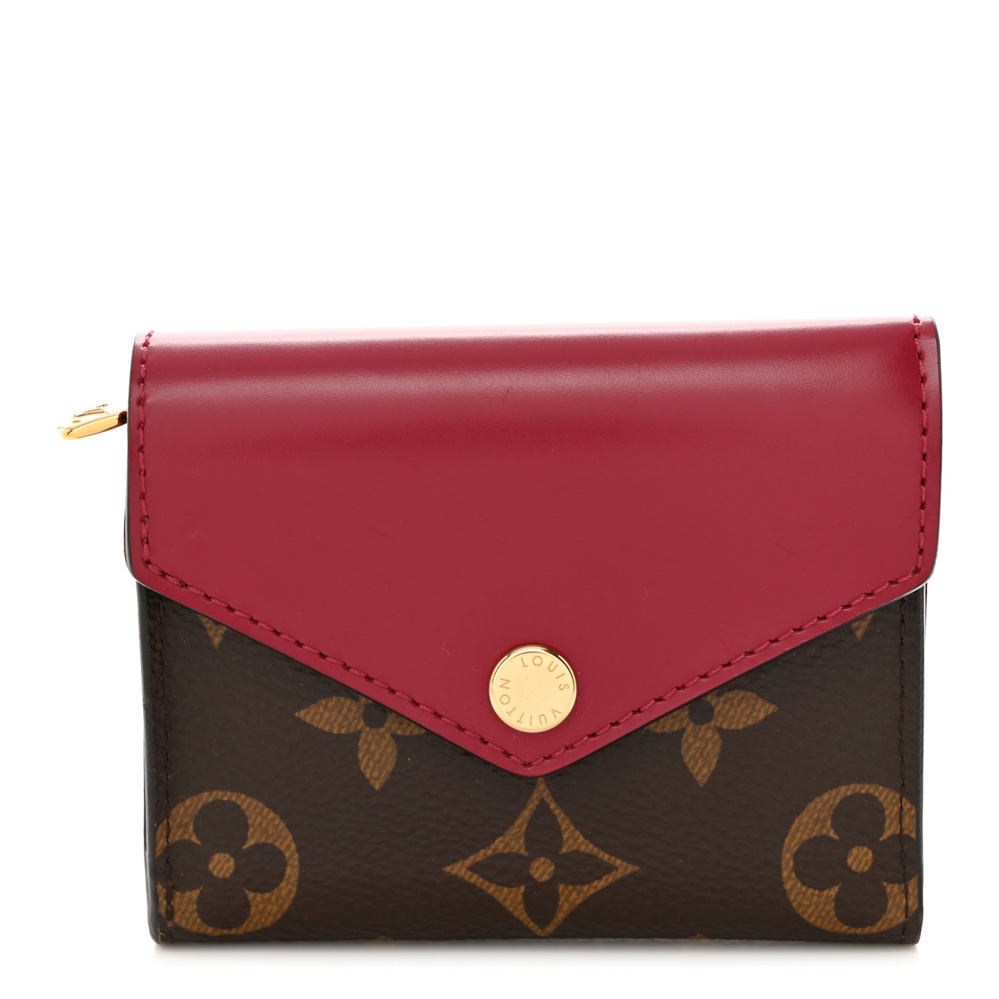 LOUIS VUITTON Monogram Zoe Wallet Fuchsia