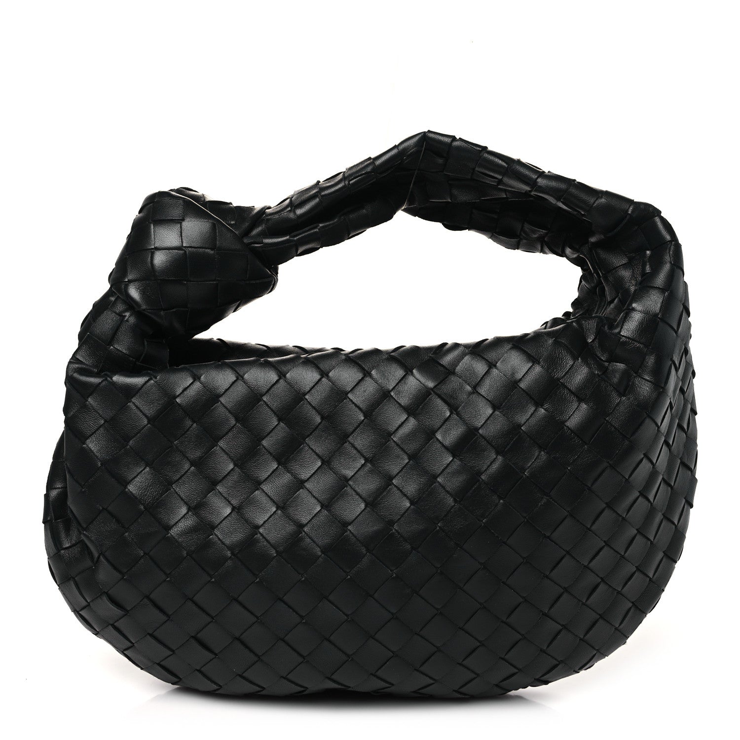 Bottega Veneta Nappa Intrecciato Teen Jodie Hobo Black 1 of 10
