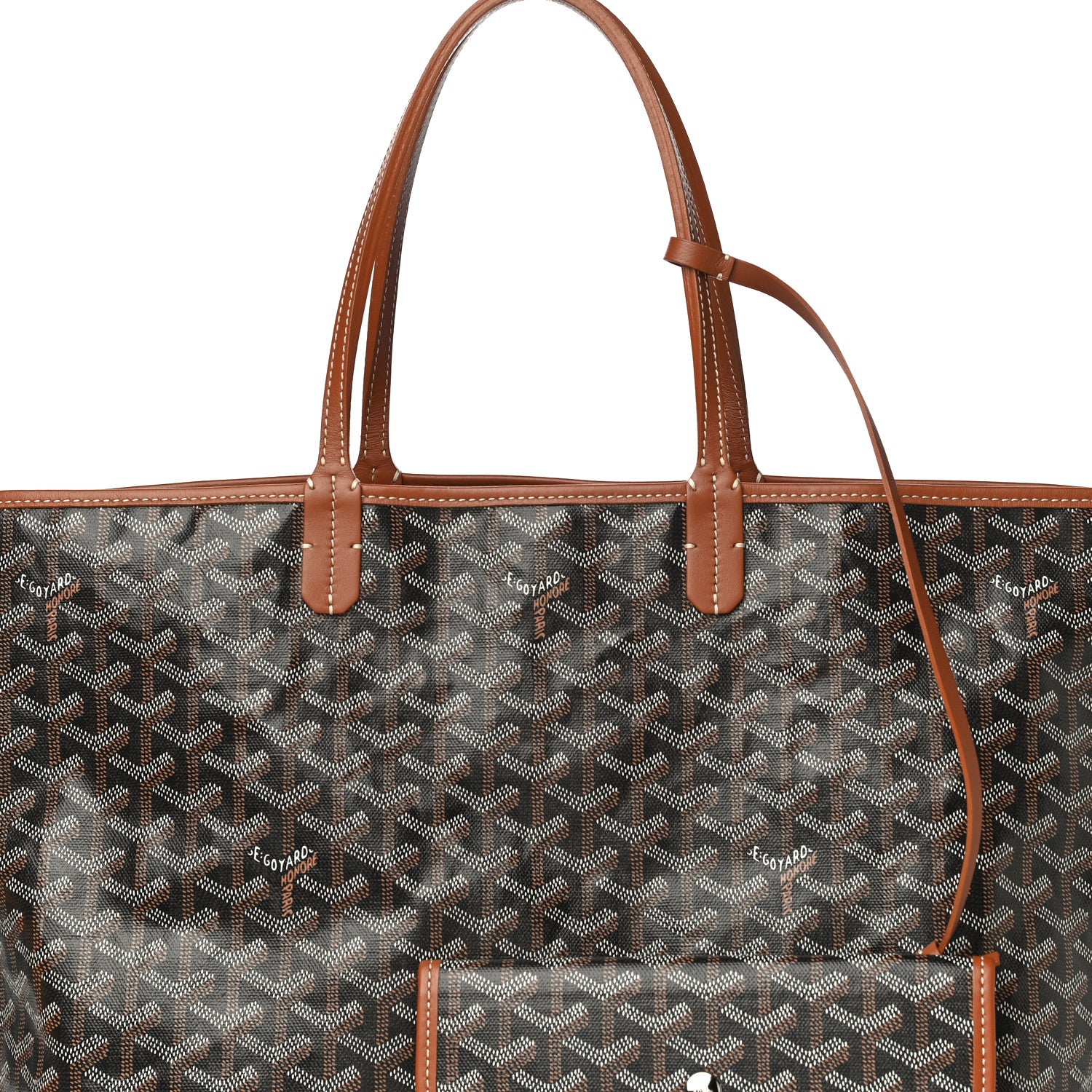 Goyard Goyardine Saint Louis PM Black Gold 7 of 14