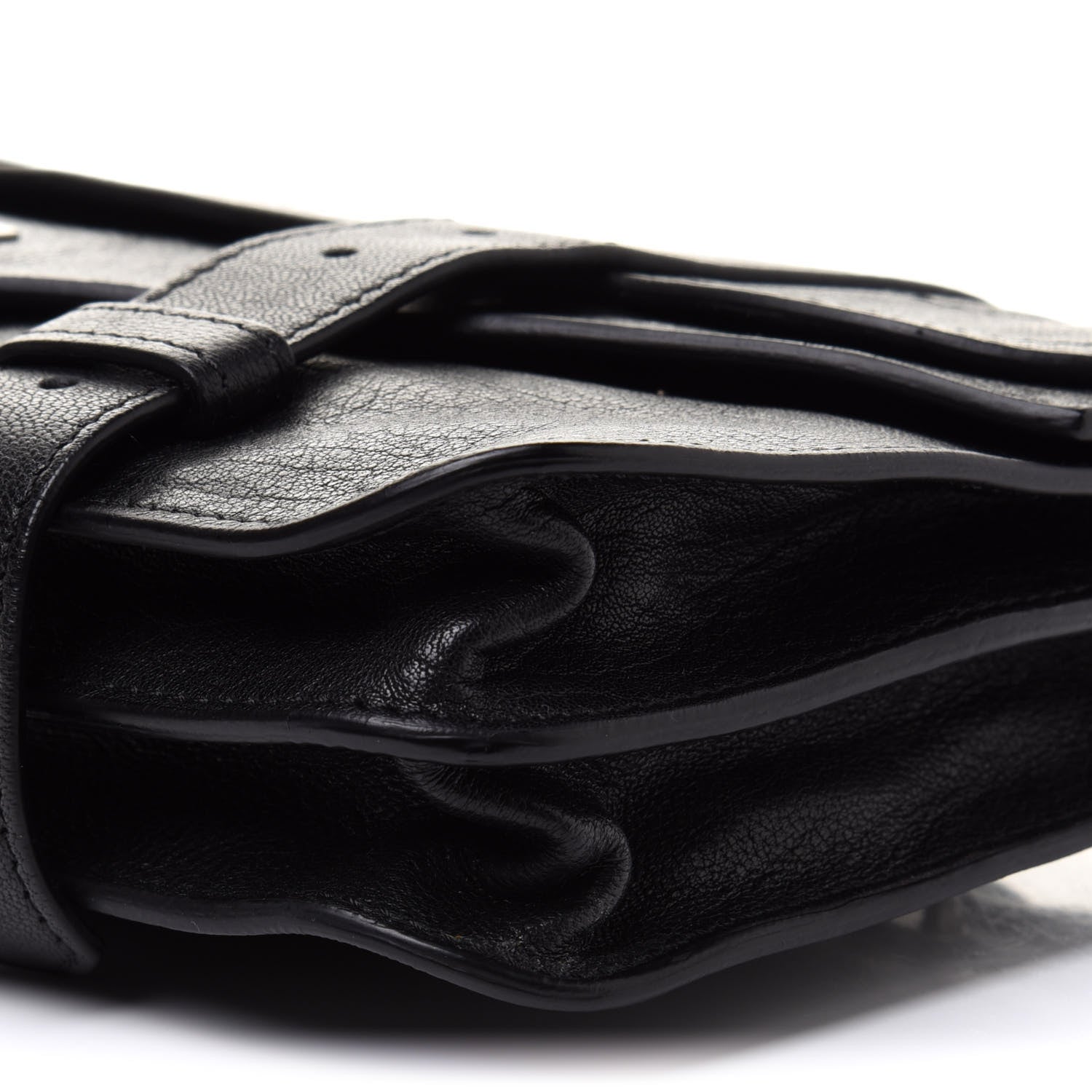 Proenza Schouler Lambskin PS1 Pochette Clutch Black 12 of 12