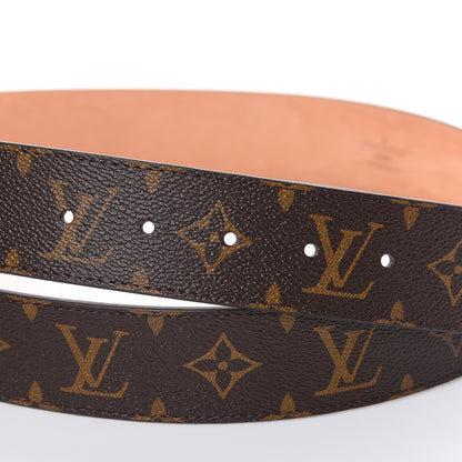 Louis Vuitton Monogram 40mm LV Initiales Belt 95 38 5 of 9