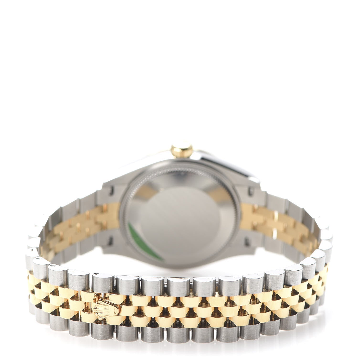 Rolex Stainless Steel 18K Yellow Gold 31mm Oyster Perpetual Datejust Watch White Roman 278273 4 of 7