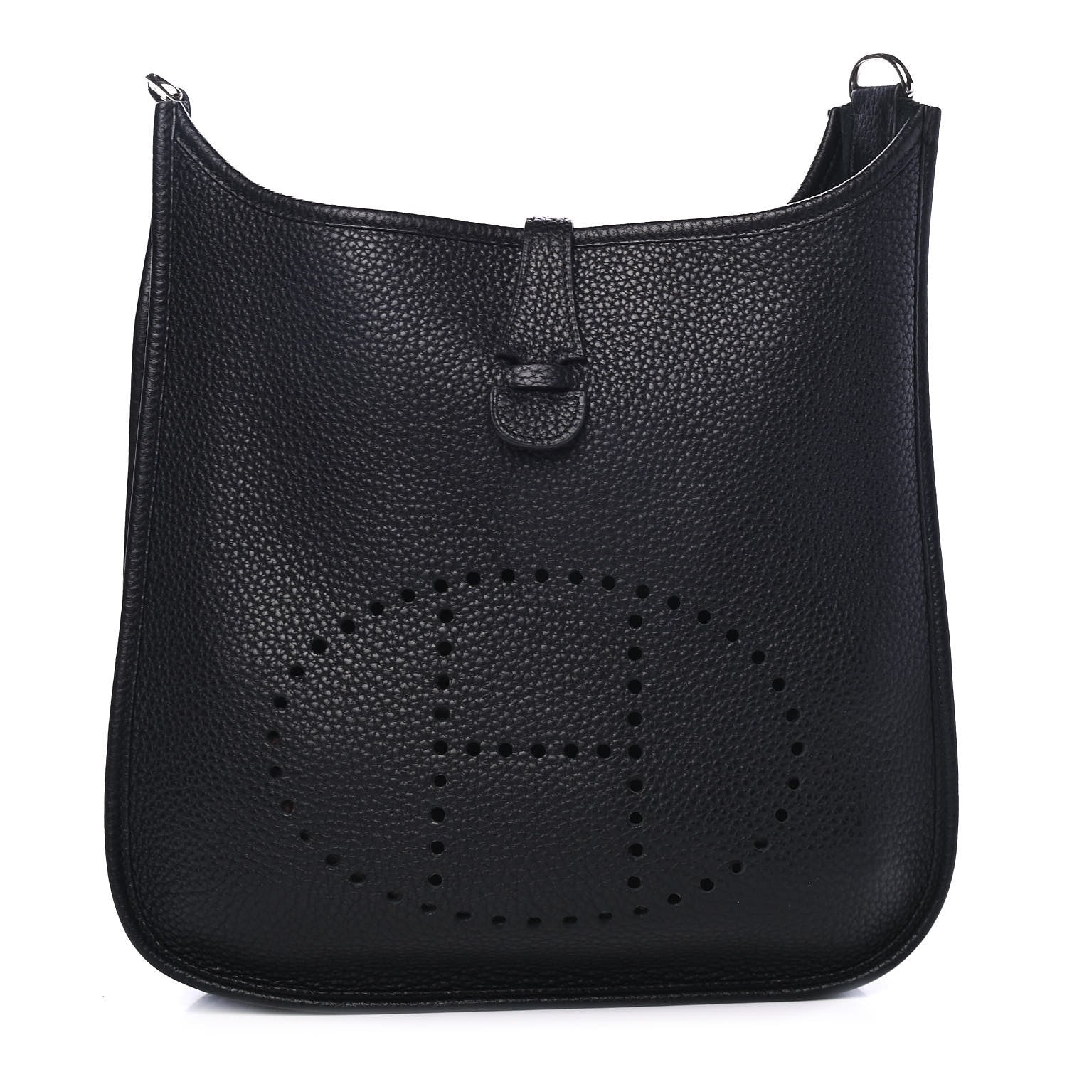 Hermes Taurillon Clemence Evelyne III PM Black 1 of 4