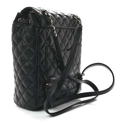 Chanel Lambskin Quilted Small Urban Spirit Backpack Black 2 of 11
