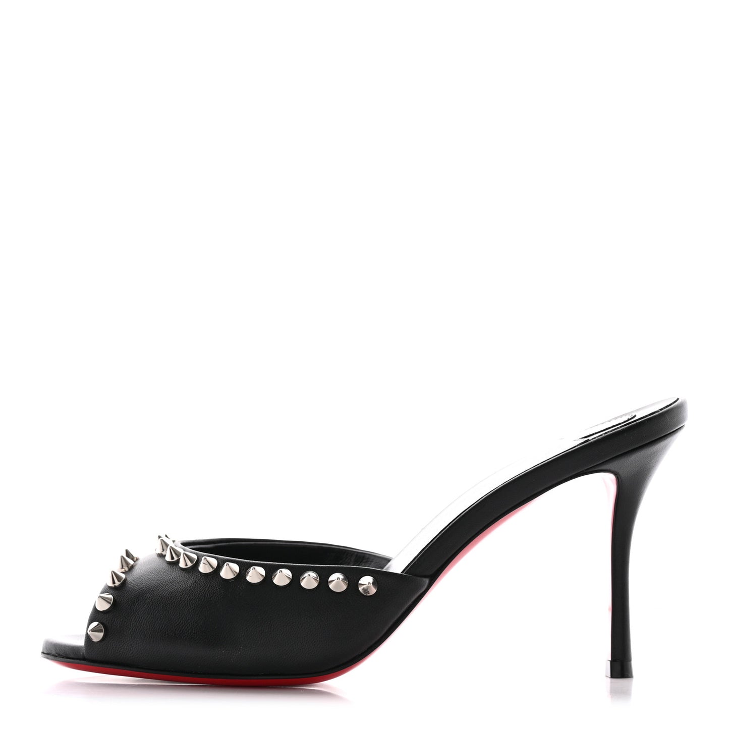 Nappa Spike Me Dolly 85 Sandals 36.5 Black