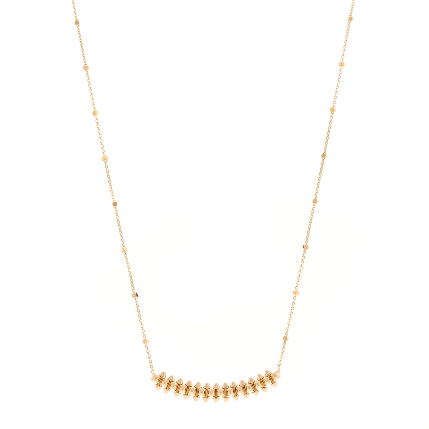 18K Pink Gold Small Clash de Cartier Necklace