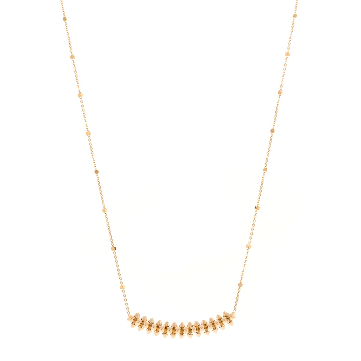 Cartier 18K Pink Gold Small Clash de Cartier Necklace 1 of 4