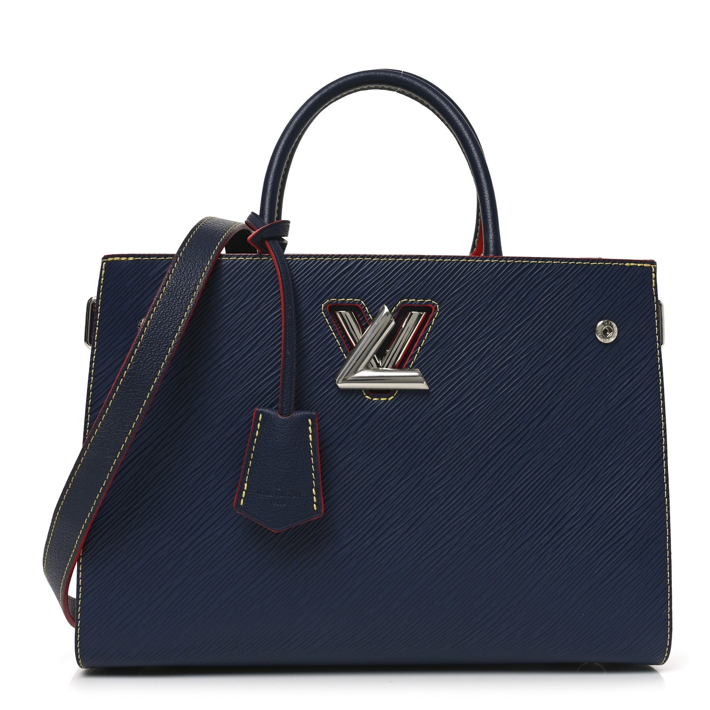 Epi Twist Tote Indigo