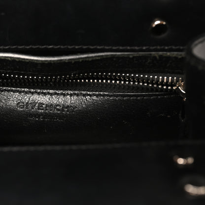Givenchy Smooth Calfskin Mini Horizon Satchel Black 6 of 10