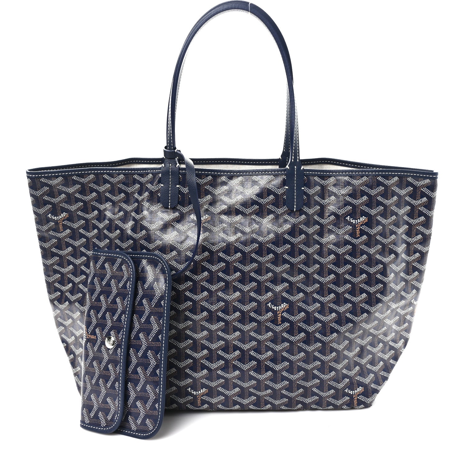 Goyard Goyardine Saint Louis PM Navy 3 of 11