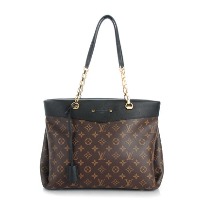 Louis Vuitton Monogram Pallas Shopper Black 1 of 7