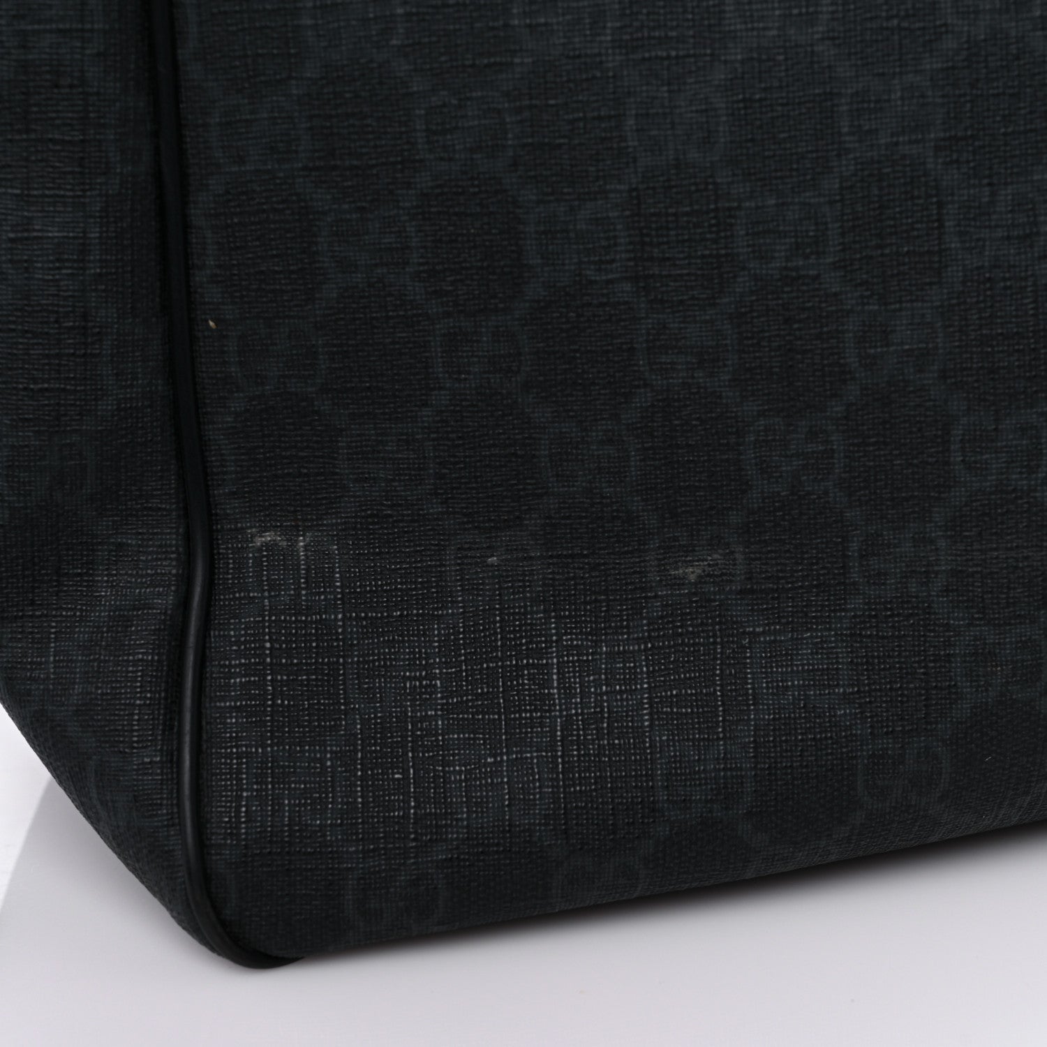 Gucci GG Plus Monogram Medium Flap Messenger Bag Black 11 of 17