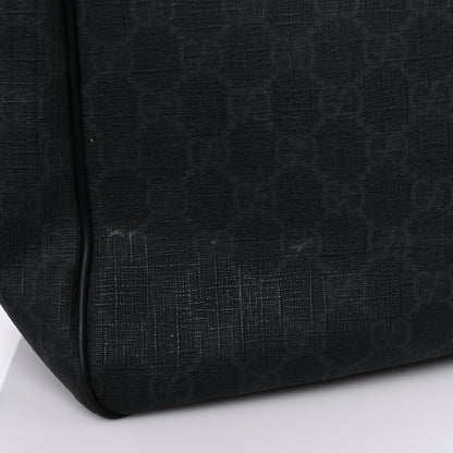 Gucci GG Plus Monogram Medium Flap Messenger Bag Black 11 of 17