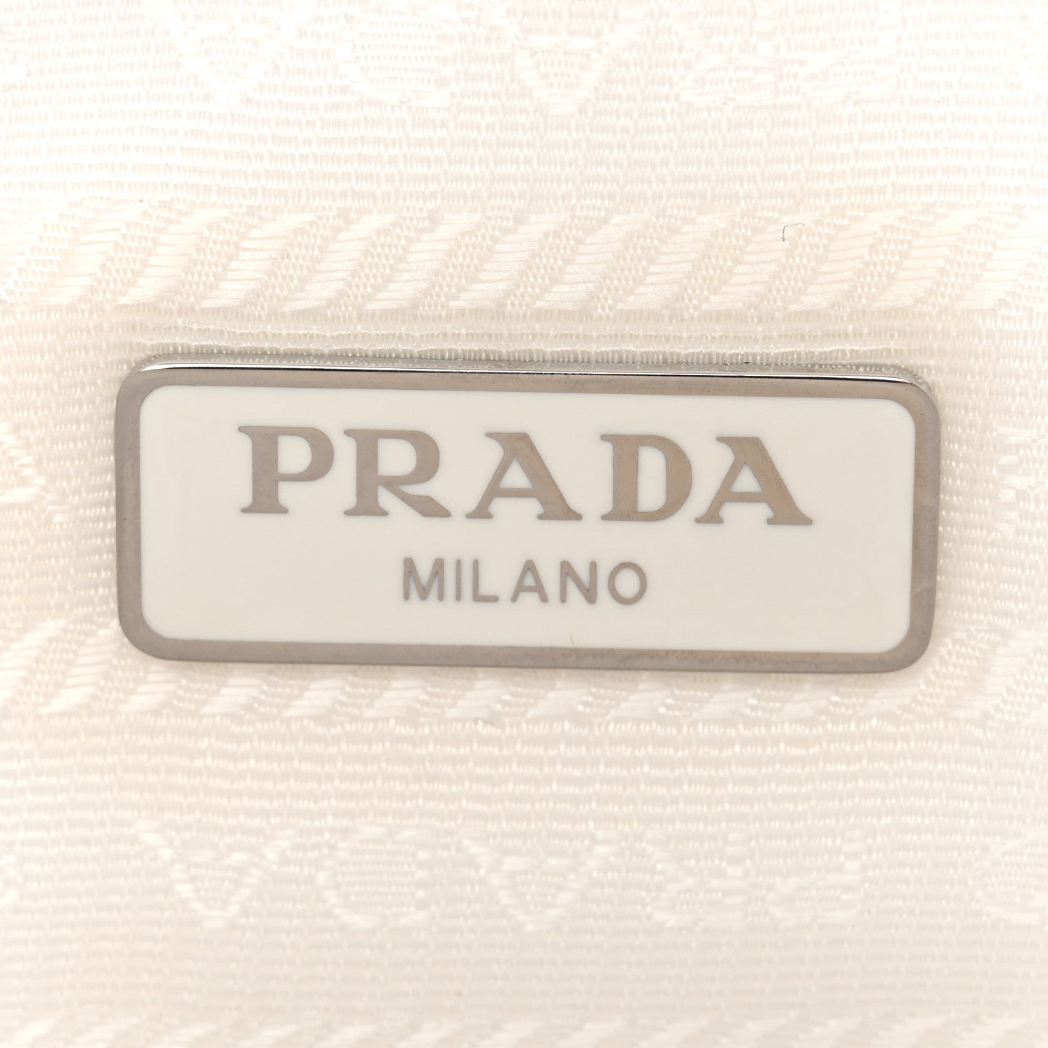Prada Tessuto Nylon Mini Re-Edition 2000 Bag White 6 of 11