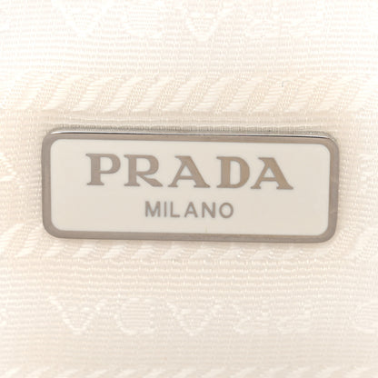 Prada Tessuto Nylon Mini Re-Edition 2000 Bag White 6 of 11