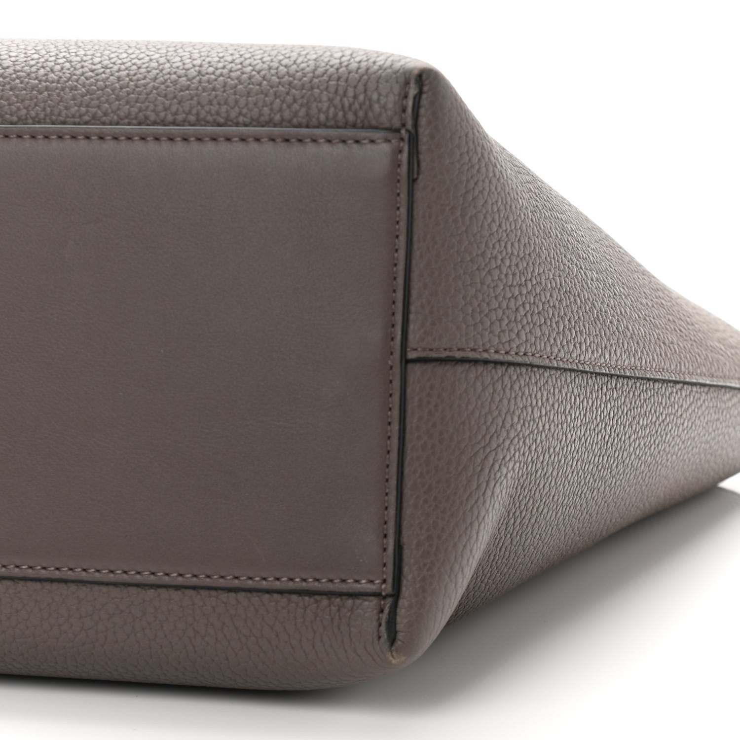 Loewe Grained Calfskin Anagram Tote Sand Mink 8 of 8