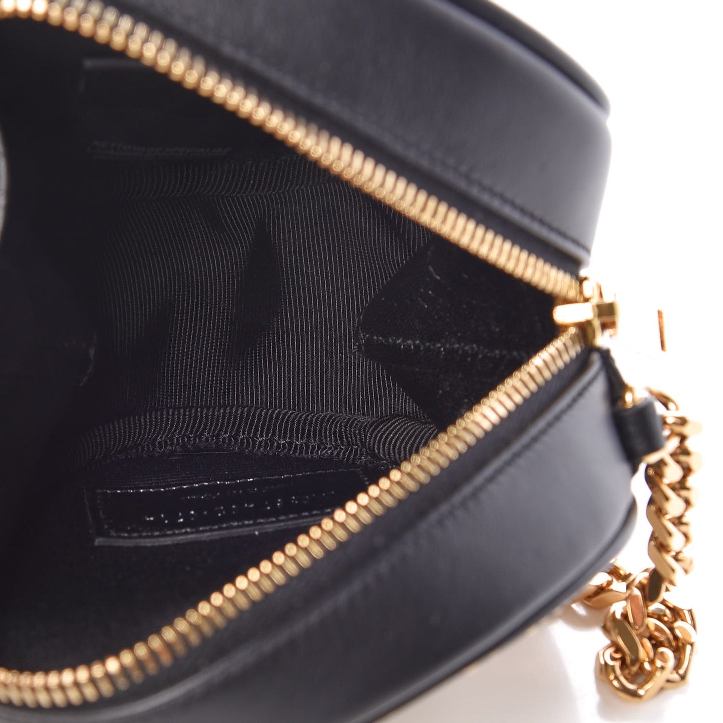 Sequin Small Bubble Chain Crossbody Black