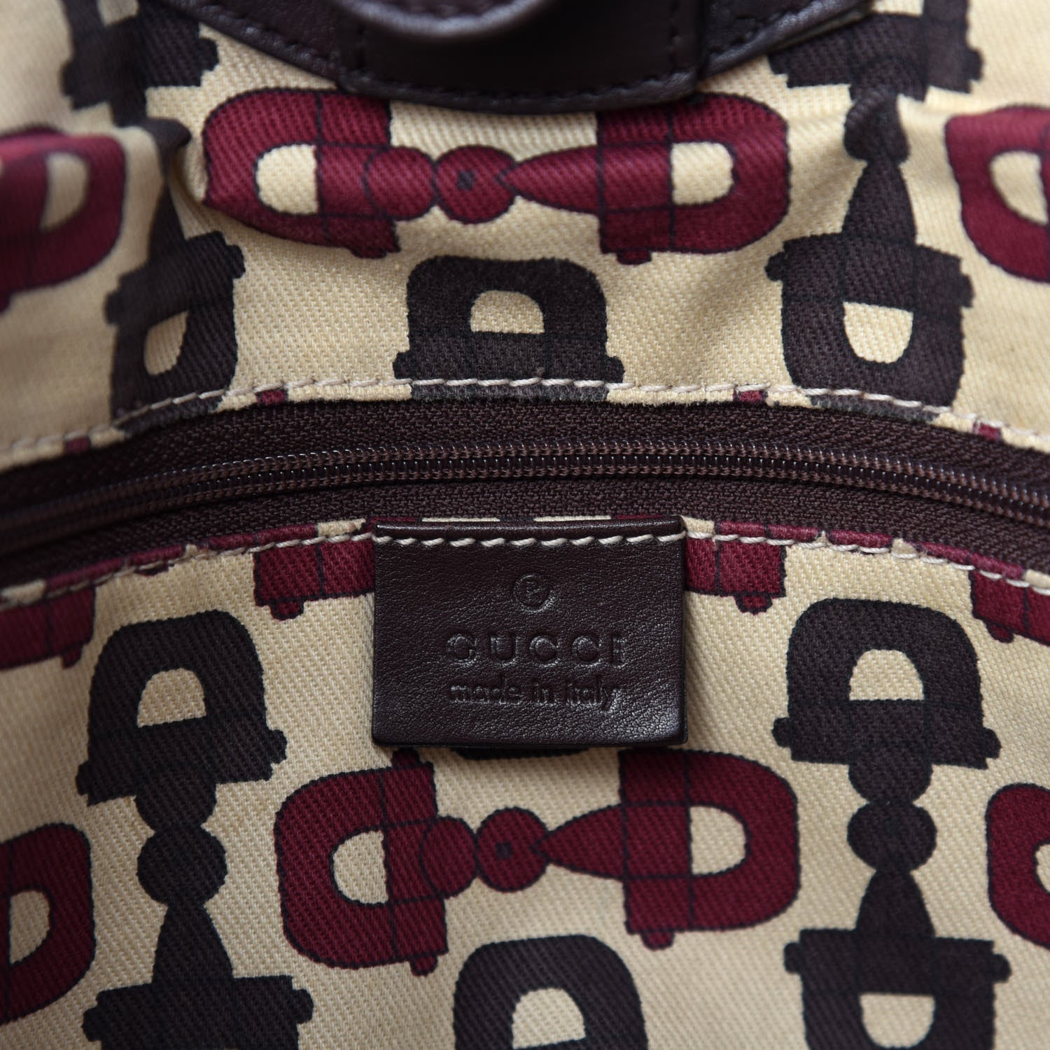 Gucci Guccissima Medium Sukey Tote Chocolate 12 of 14