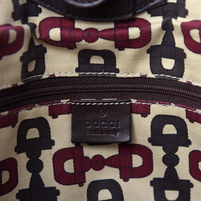 Gucci Guccissima Medium Sukey Tote Chocolate 12 of 14