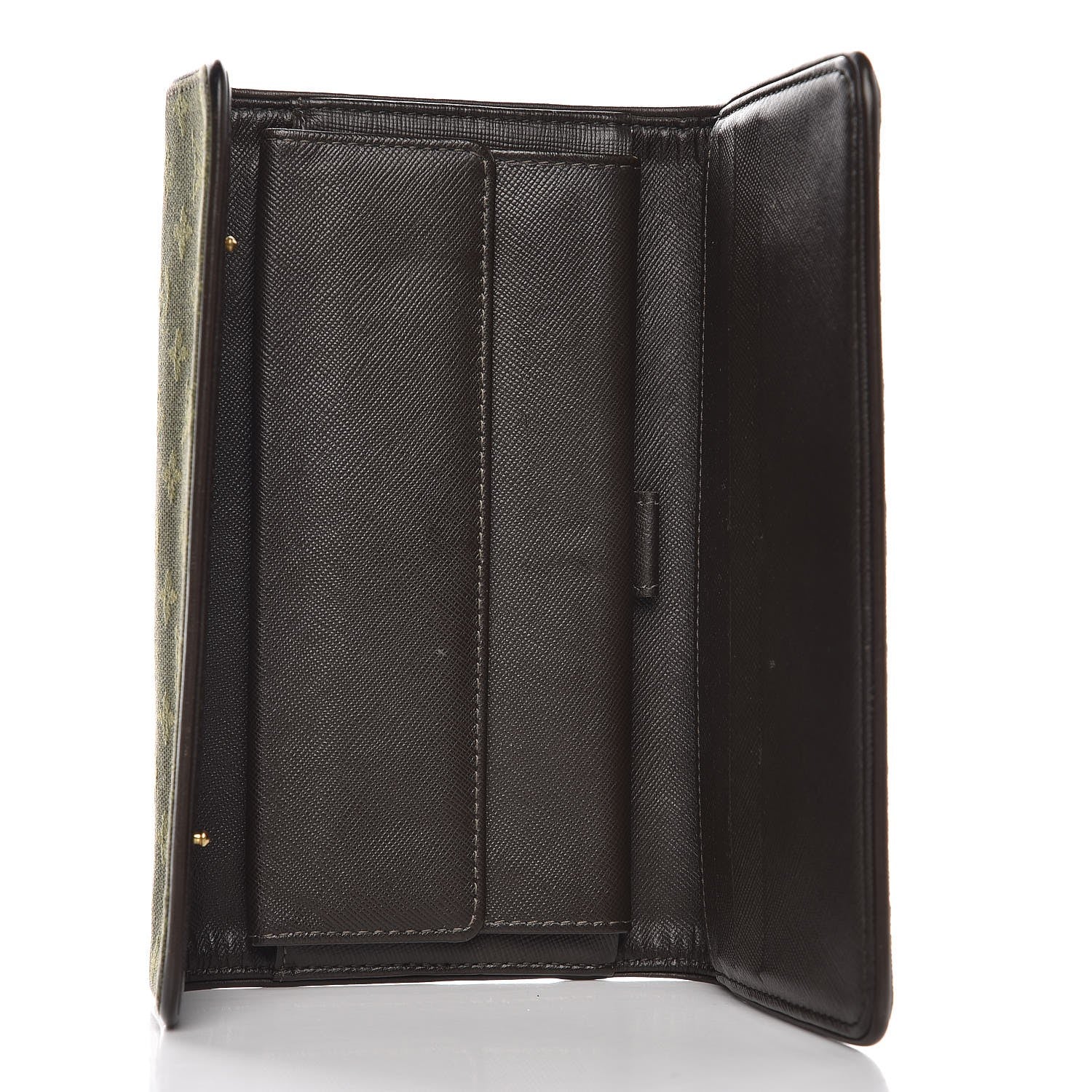 Louis Vuitton Mini Monogram Porte Tresor International Wallet Kaki 5 of 12