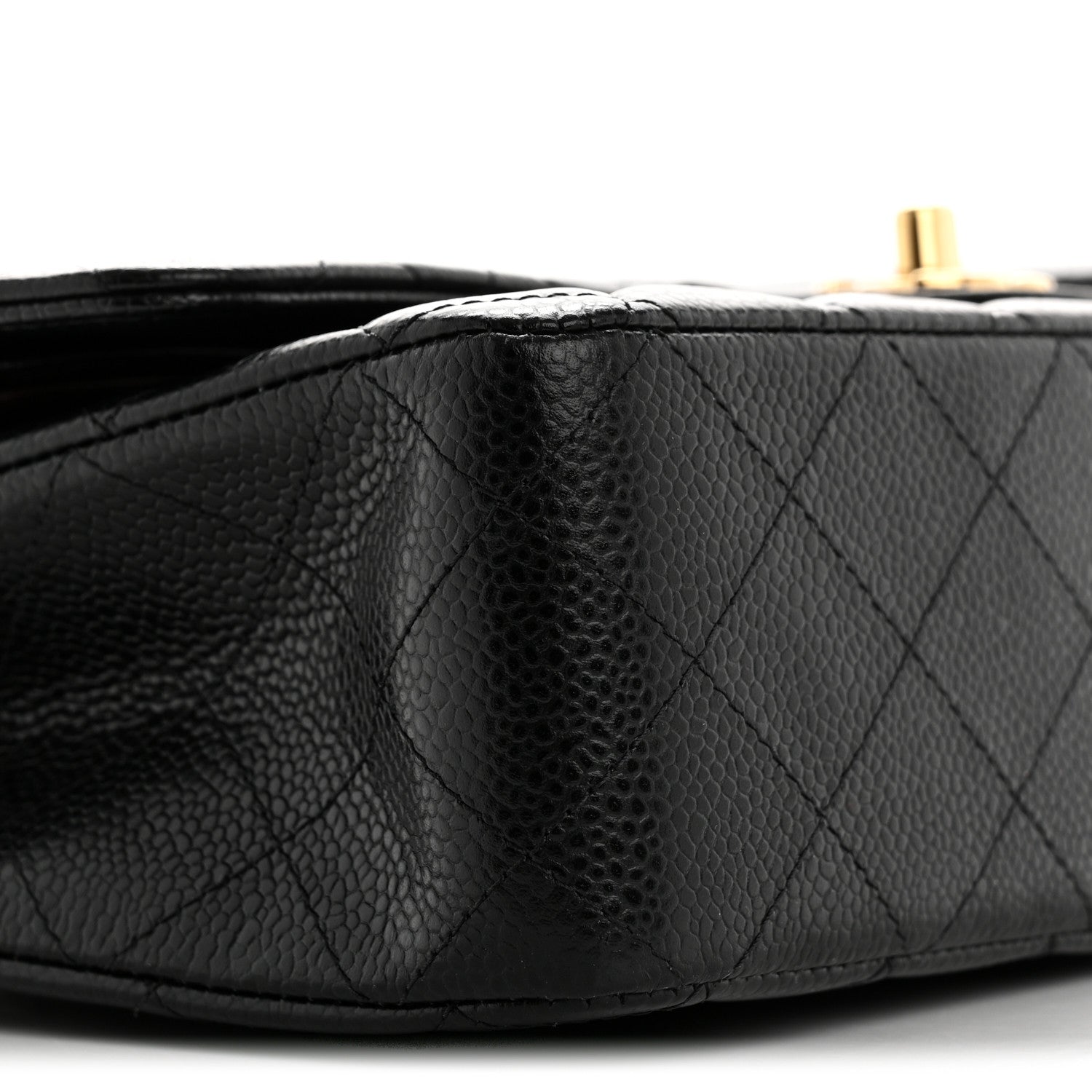 Chanel Caviar Quilted Medium Double Flap Black 9 of 11