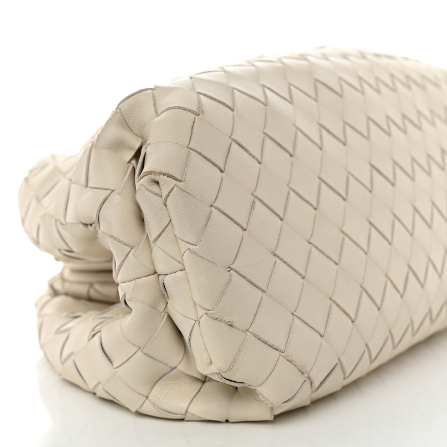 Nappa Maxi Intrecciato The Pouch Oversized Clutch Plaster