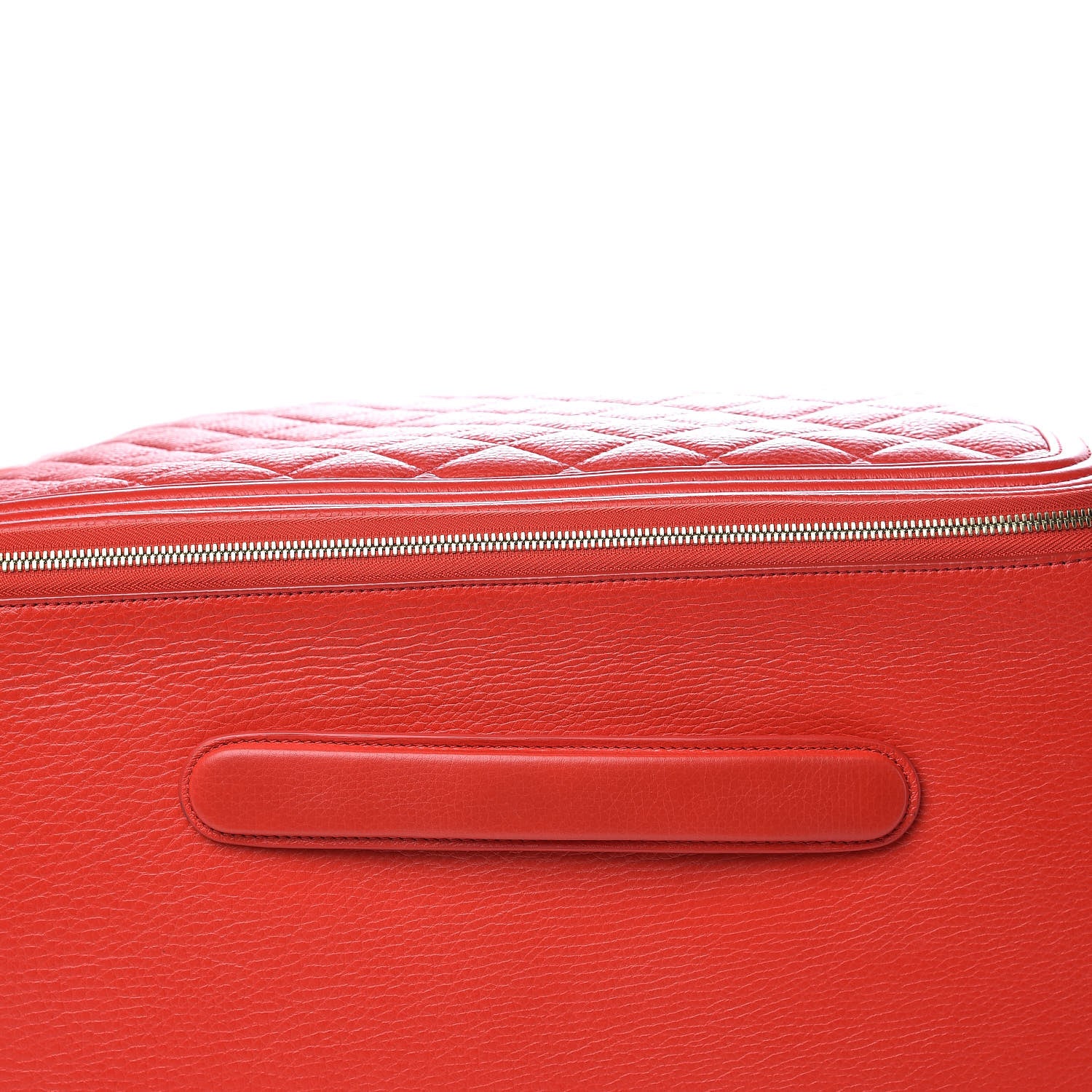 Chanel Calfskin Quilted Coco Case Trolley Red 16 of 16
