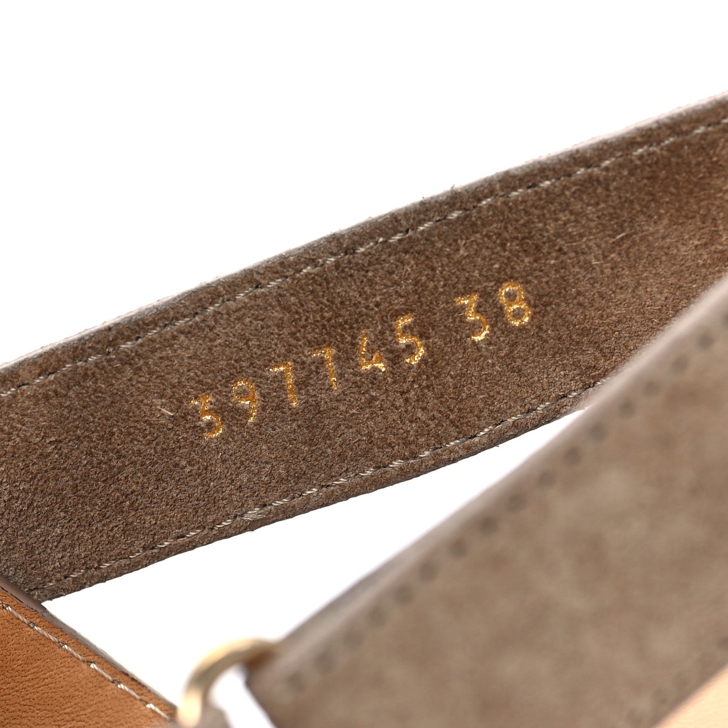 Gucci Suede Horsebit Amstel Slingback Clogs 38 Taupe 8 of 8