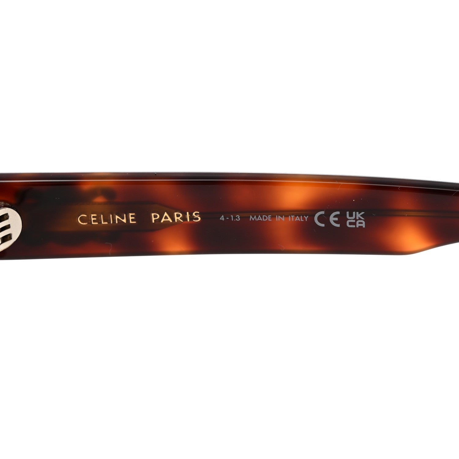 Celine Acetate Triomphe 01 Sunglasses CL 40194U Tortoise 6 of 7