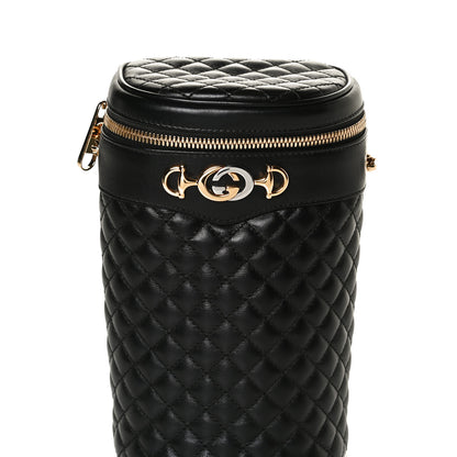 Gucci Calfskin Trapuntata Zumi Belt Bag Black 8 of 12