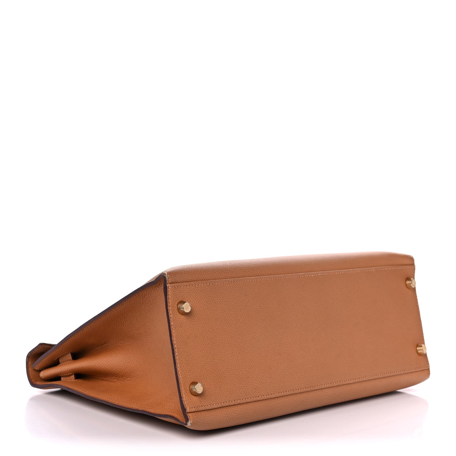 Hermes Epsom Kelly Sellier 32 Camel Tabac 4 of 23