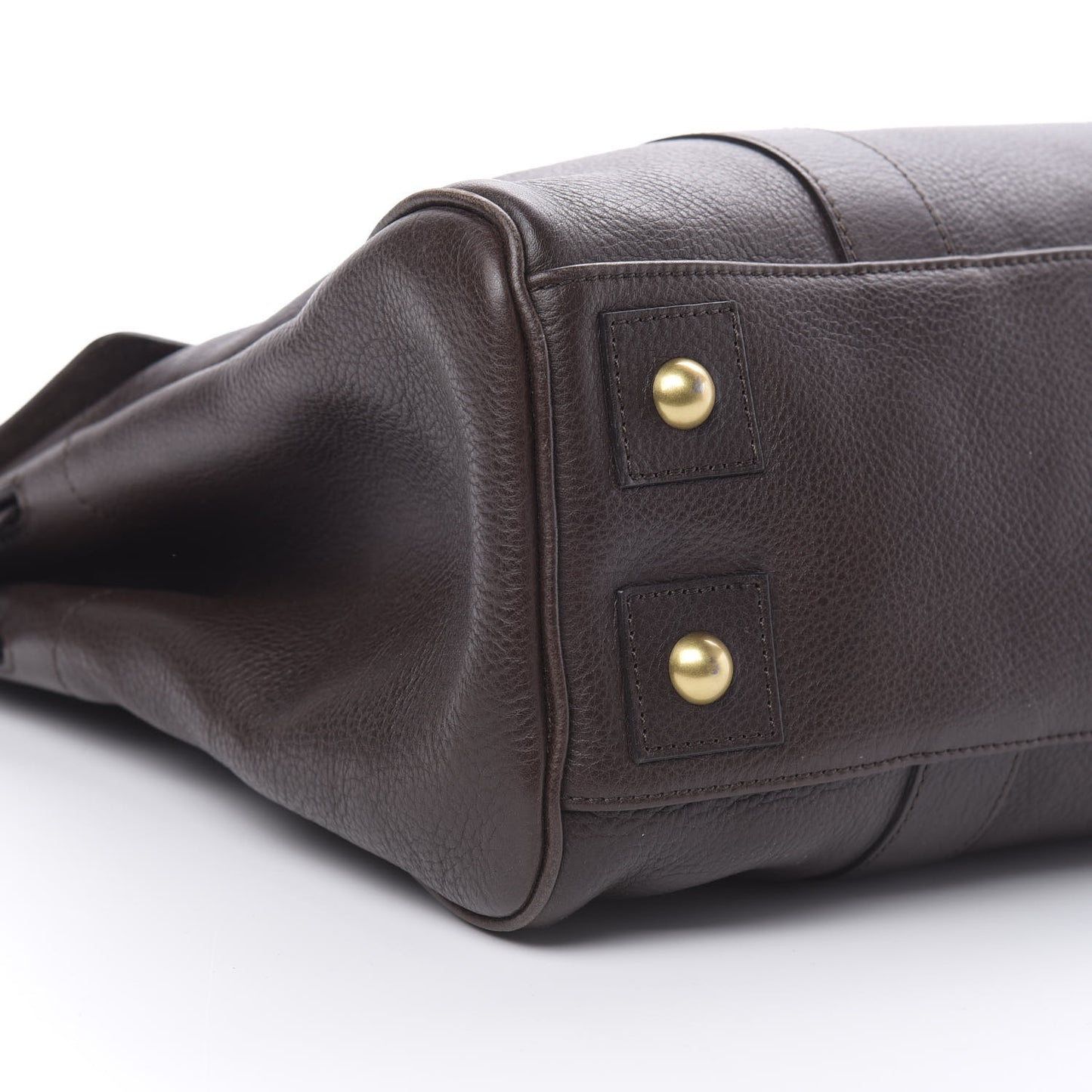 Classic Grain Calfskin Bayswater Chocolate