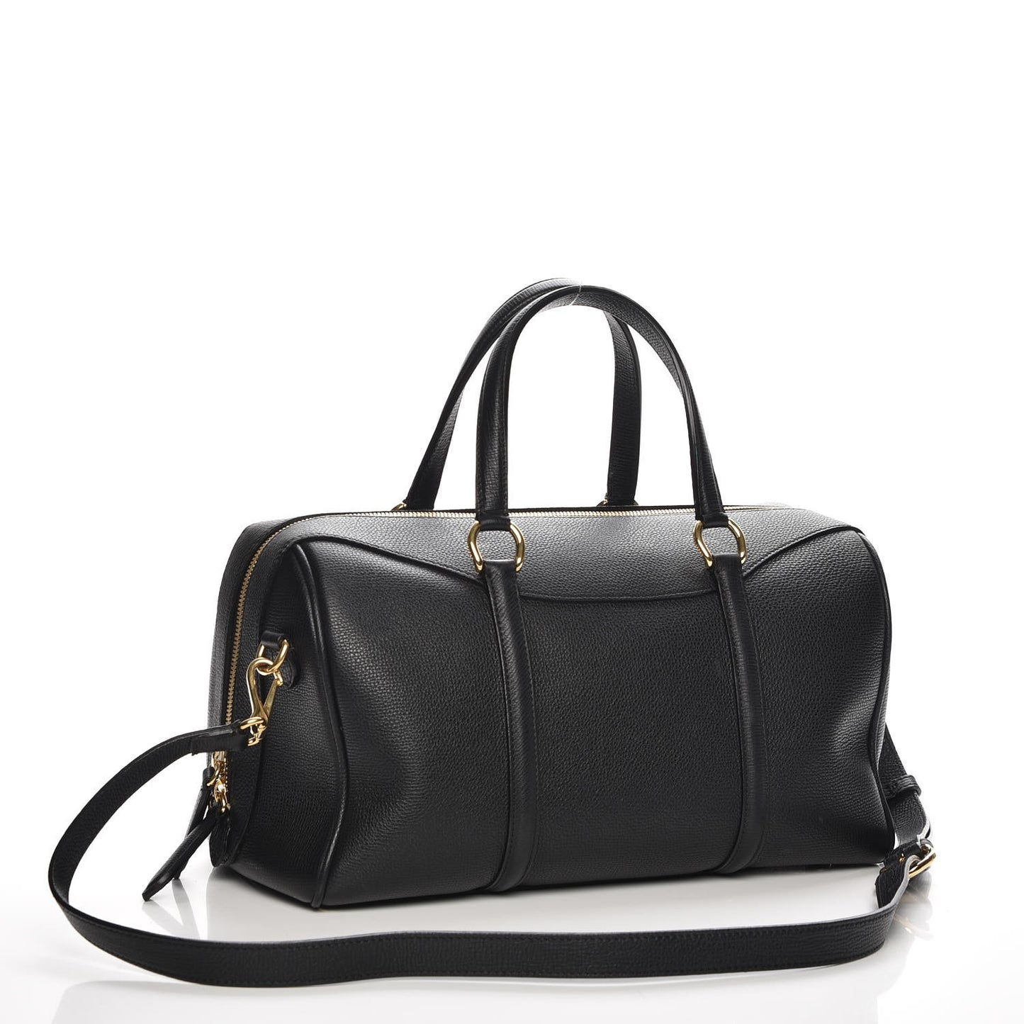 Derby Calfskin Medium Alchester Bowling Bag Black