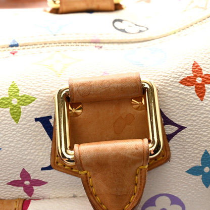 Louis Vuitton LOUIS VUITTON Monogram Multicolor Speedy 30 White 18 of 18