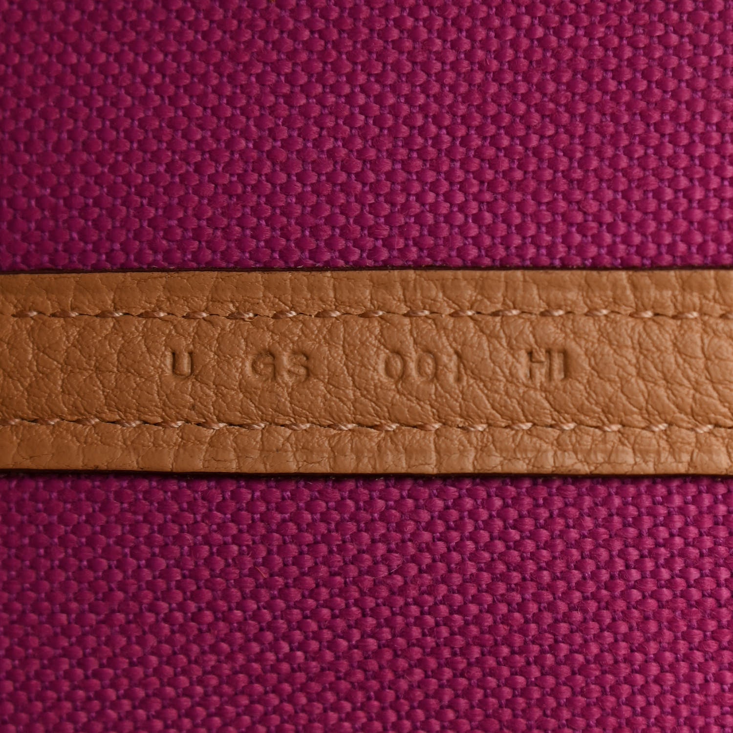 Hermes Toile Militaire Vache Country Garden Party 30 TPM Rose Pourpre Chai 7 of 11