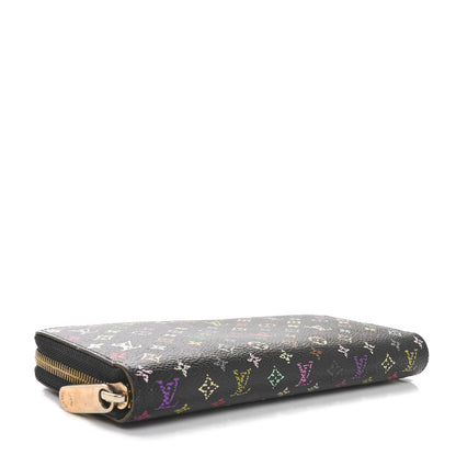 Louis Vuitton Monogram Multicolor Zippy Wallet Black Pistachio 4 of 11