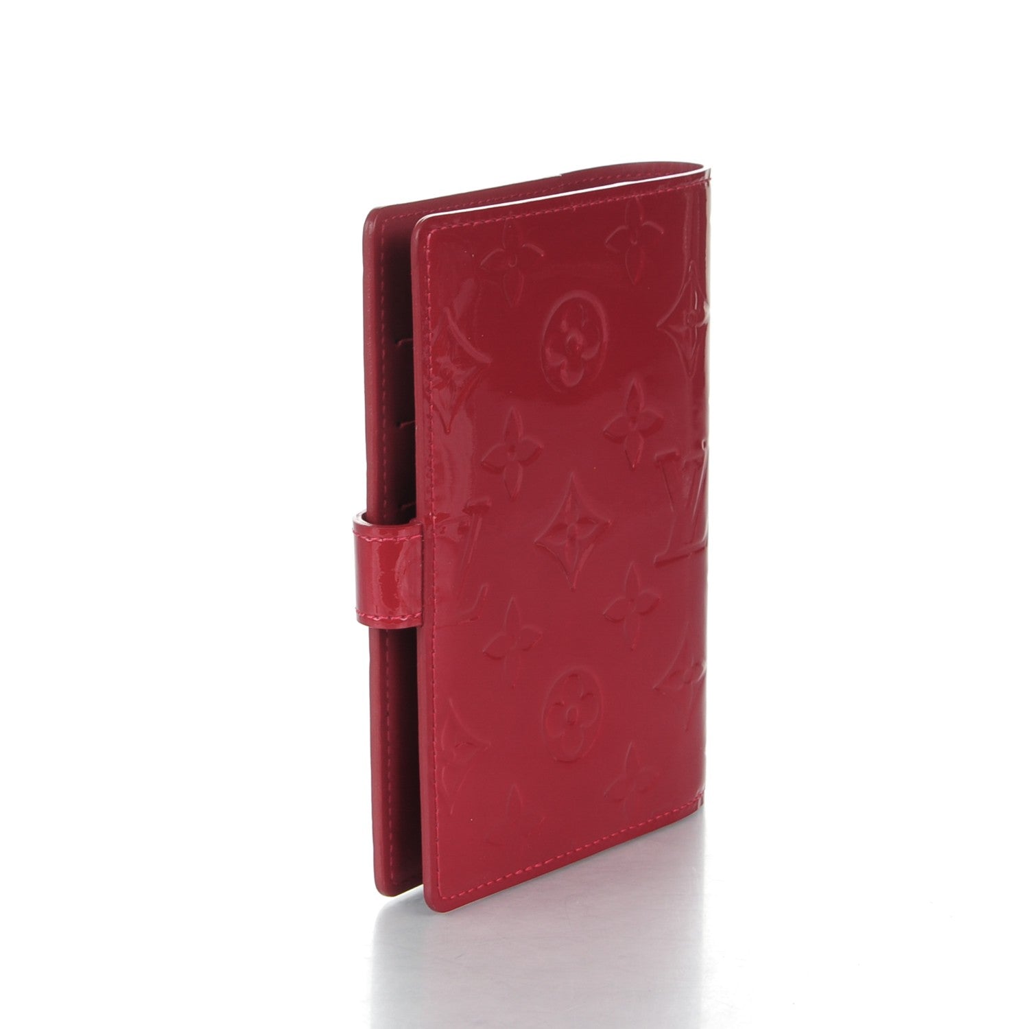 Louis Vuitton Vernis Small Ring Agenda Cover Pomme D'Amour 3 of 7