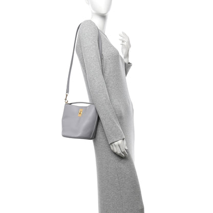 Celine Smooth Calfskin Teen Bucket 16 Light Grey 2 of 10