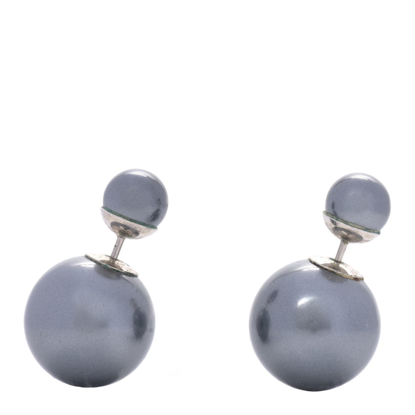 Mise En Dior Tribal Earrings Grey
