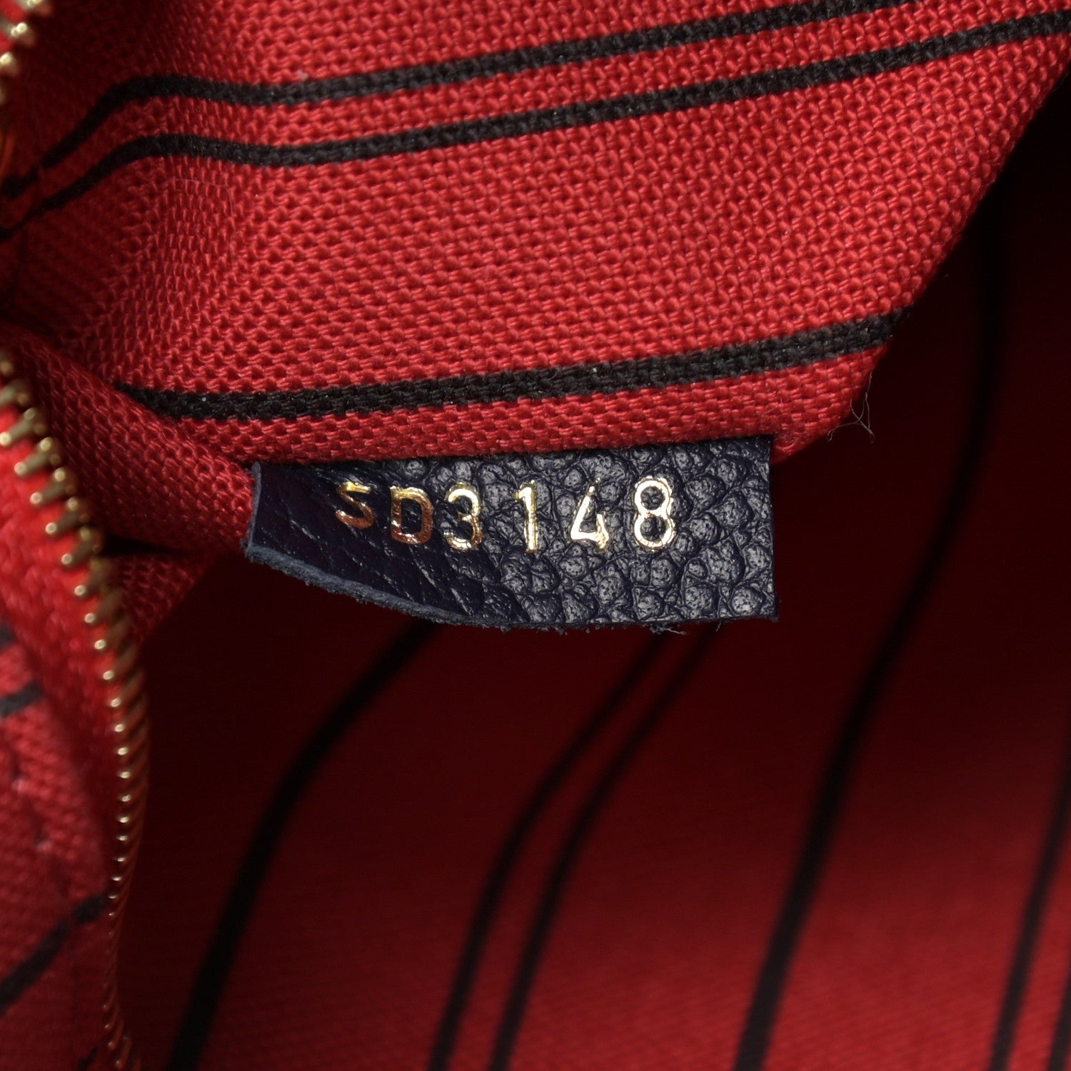 Louis Vuitton Empreinte Artsy MM Marine Rouge 8 of 12