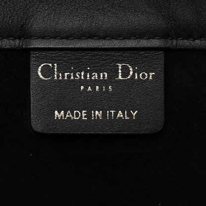 Christian Dior Calfskin Embossed Medium Book Tote Black 5 of 13