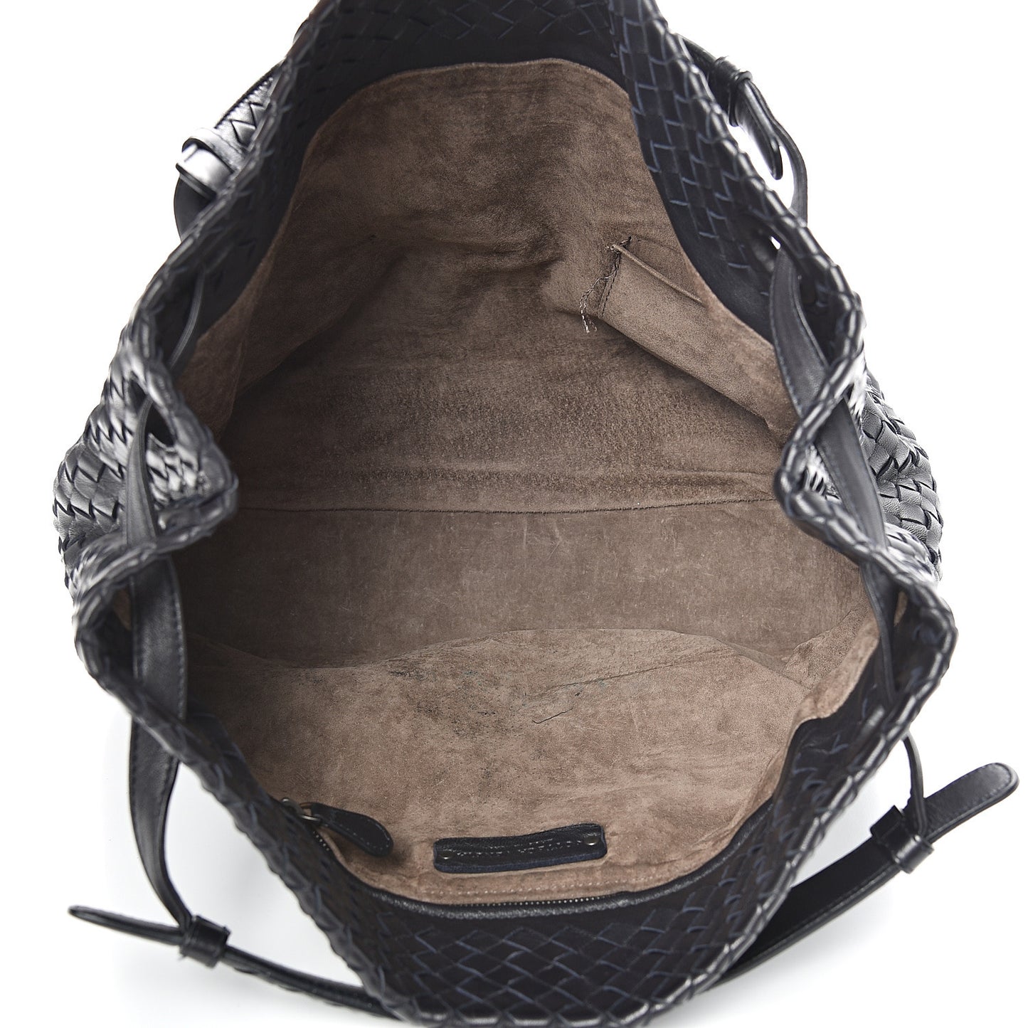 Nappa Intrecciato Medium Garda Bag Tourmaline