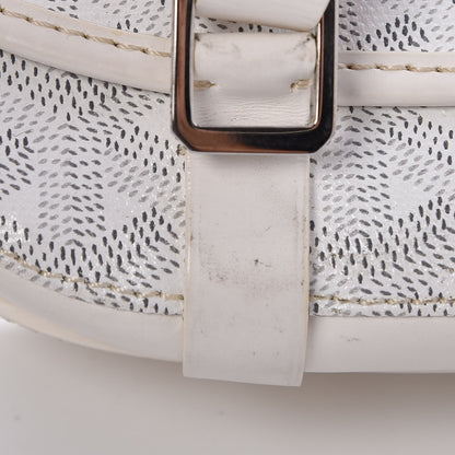 Goyard Goyardine Belvedere PM Messenger Bag White 7 of 12