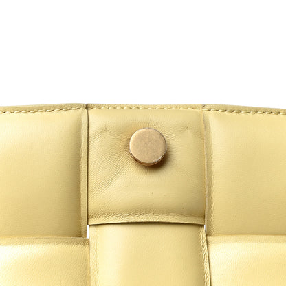 Bottega Veneta Lambskin Maxi Intreccio Padded Chain Cassette Crossbody Bag Butter 11 of 11