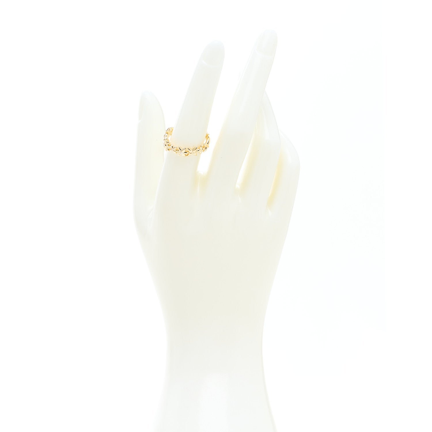 David Yurman 18K Yellow Gold Diamond Starburst Constellation Ring 54 7 2 of 4