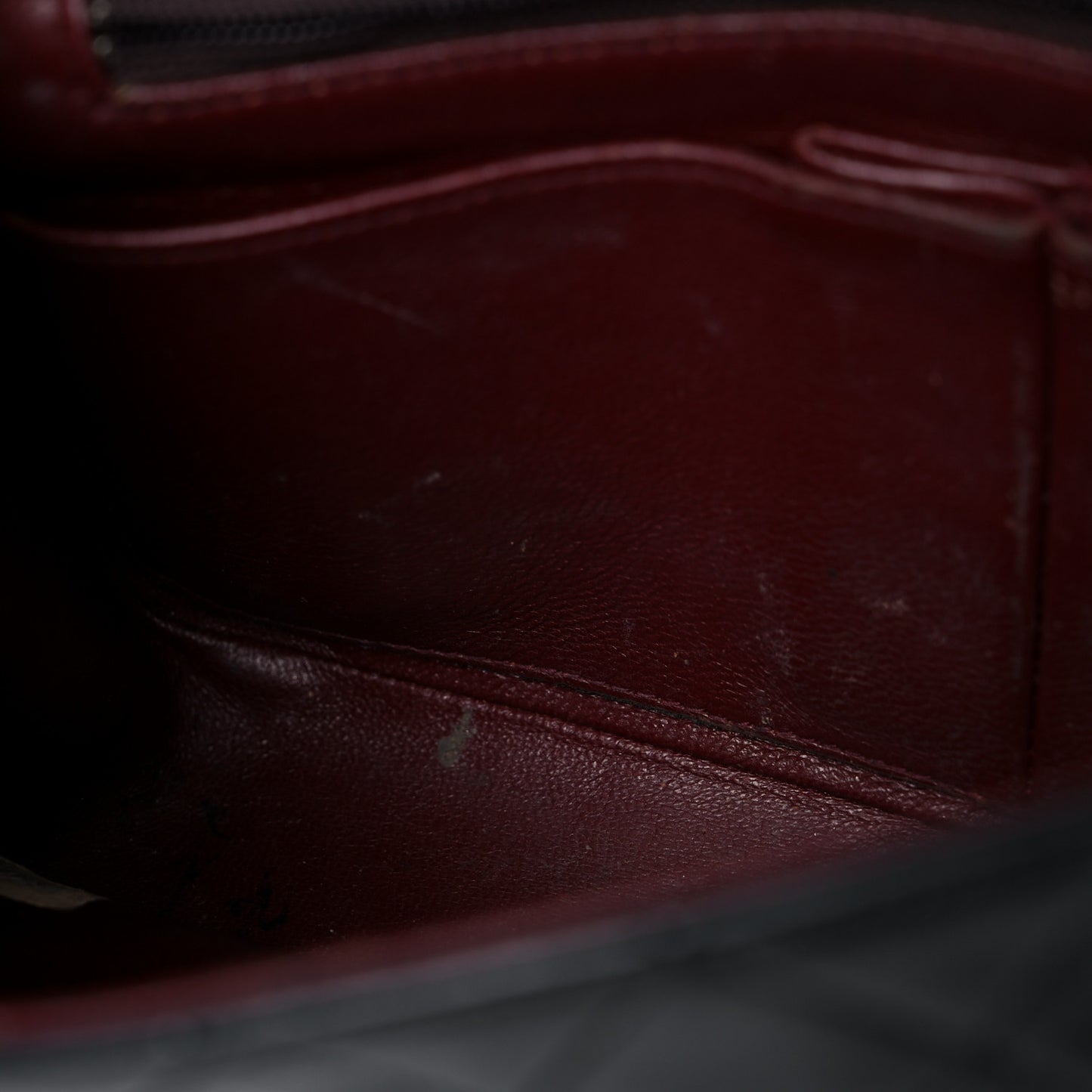 Lambskin Quilted Small Single Flap Black