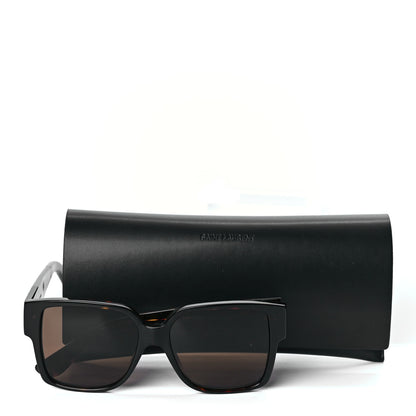 Saint Laurent Acetate Square SL M9N Sunglasses Tortoise 7 of 7