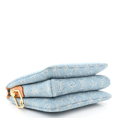 Louis Vuitton Monogram Denim Coussin BB Sky Blue 4 of 9