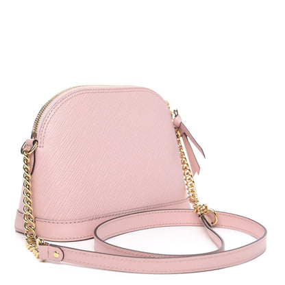 Louis Vuitton Epi Alma Mini Rose Ballerine 3 of 10