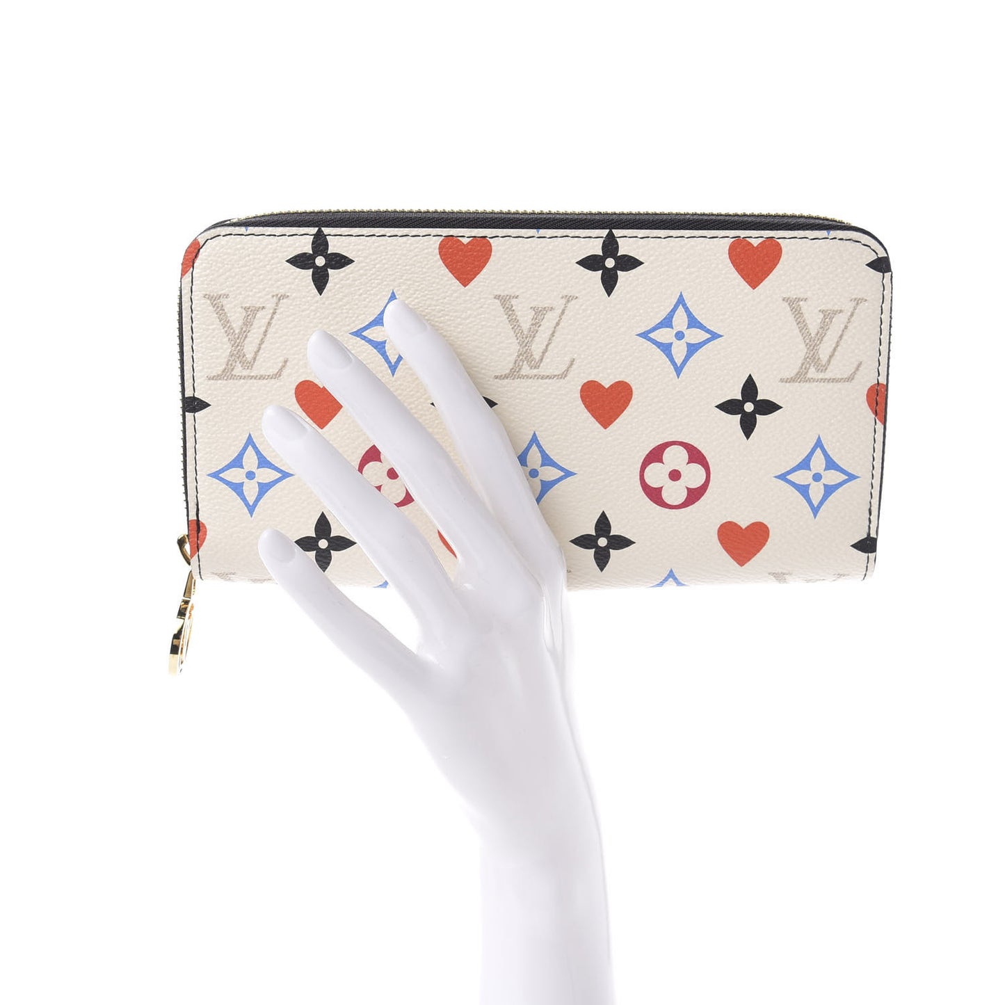 Game On Zippy Wallet White